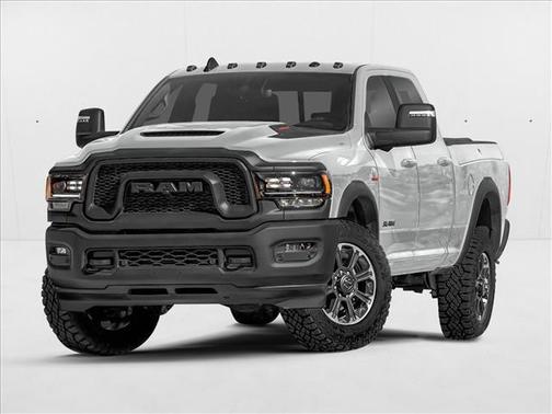 Bright White Clearcoat 2023 RAM 2500 Big Horn Crew Cab 4x4 8' Box