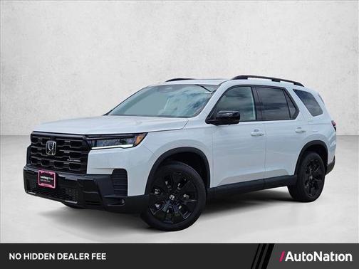 Platinum White Pearl 2026 Honda Pilot Black Edition