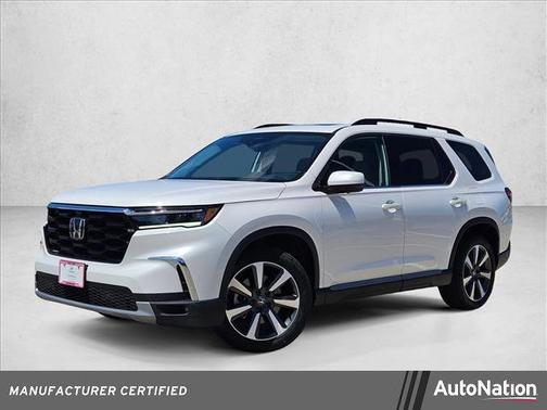 Platinum White Pearl 2025 Honda Pilot Elite