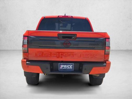 Afterburn Orange 2025 Nissan Frontier PRO-X
