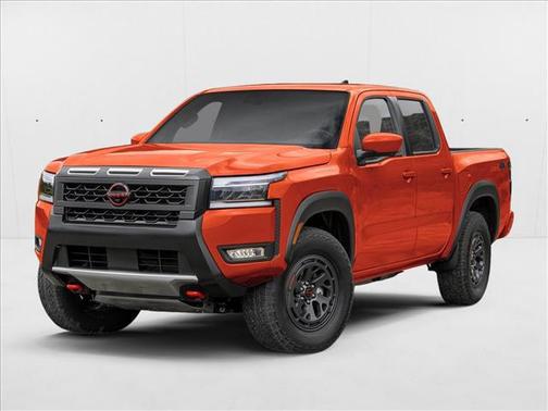 Afterburn Orange 2025 Nissan Frontier PRO-X