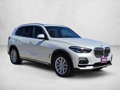 Mineral White Metallic 2019 BMW X5 xDrive40i