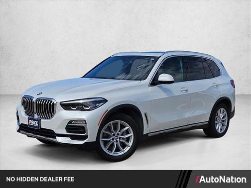 Mineral White Metallic 2019 BMW X5 xDrive40i