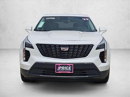 Crystal White Tricoat 2023 Cadillac XT4 Luxury