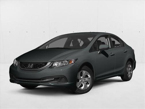 Modern Steel Metallic 2015 Honda Civic LX