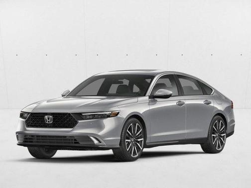 Solar Silver Metallic 2026 Honda Accord Hybrid Touring