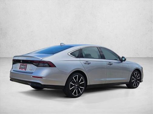 Solar Silver Metallic 2026 Honda Accord Hybrid Touring