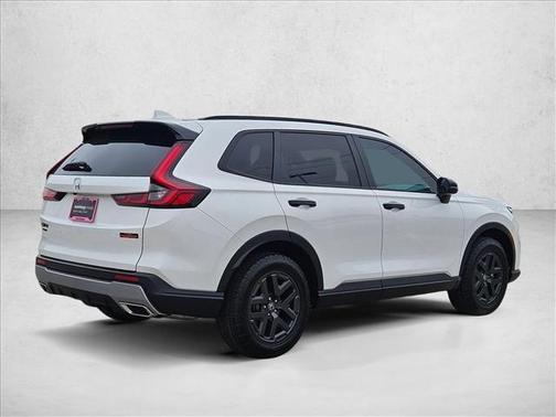 Platinum White Pearl 2026 Honda CR-V Hybrid TrailSport AWD