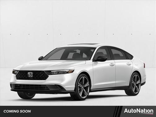Platinum White Pearl 2026 Honda Accord Hybrid Sport