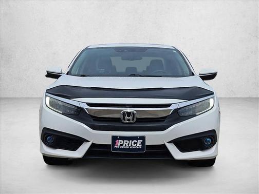 White Orchid Pearl 2016 Honda Civic Touring