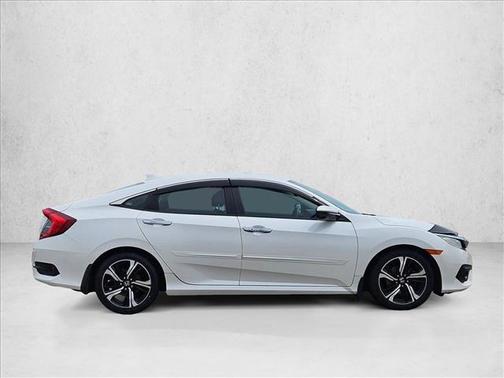 White Orchid Pearl 2016 Honda Civic Touring