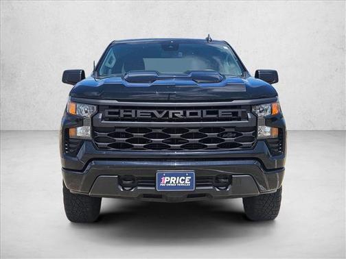 Black 2025 Chevrolet Silverado 1500 Custom Trail Boss