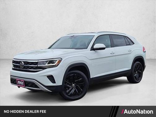 Pyrite Silver Metallic 2022 Volkswagen Atlas Cross Sport 3.6L V6 SE w/Technology