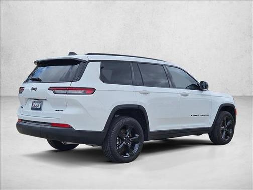 Bright White Clearcoat 2025 Jeep Grand Cherokee L Limited