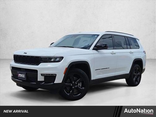 Bright White Clearcoat 2025 Jeep Grand Cherokee L Limited