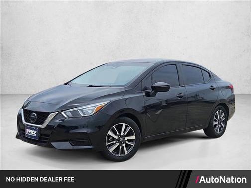 Super Black 2021 Nissan Versa 1.6 SV
