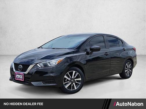 Super Black 2021 Nissan Versa 1.6 SV