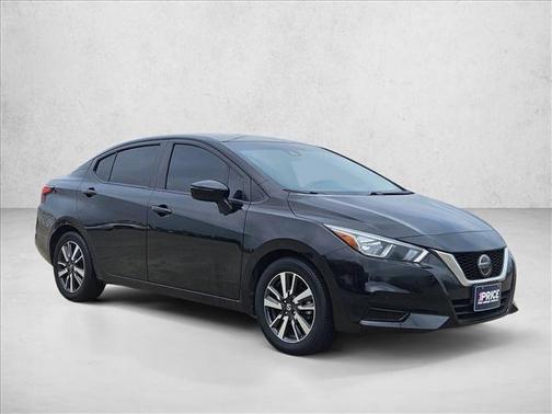 Super Black 2021 Nissan Versa 1.6 SV