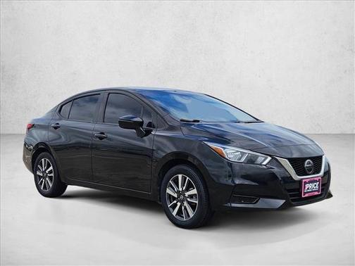 Super Black 2021 Nissan Versa 1.6 SV