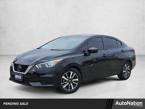 Super Black 2021 Nissan Versa 1.6 SV