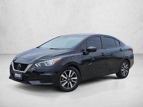 Super Black 2021 Nissan Versa 1.6 SV