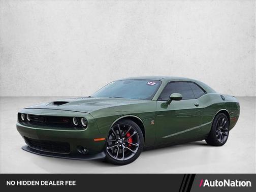 F8 Green 2022 Dodge Challenger R/T Scat Pack