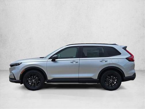 Solar Silver Metallic 2026 Honda CR-V Hybrid Sport FWD
