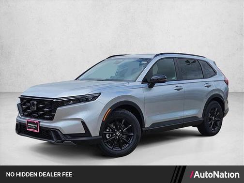 Solar Silver Metallic 2026 Honda CR-V Hybrid Sport FWD