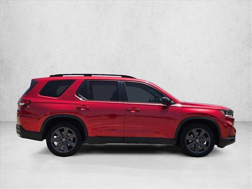 Radiant Red Metallic II 2025 Honda Pilot Sport