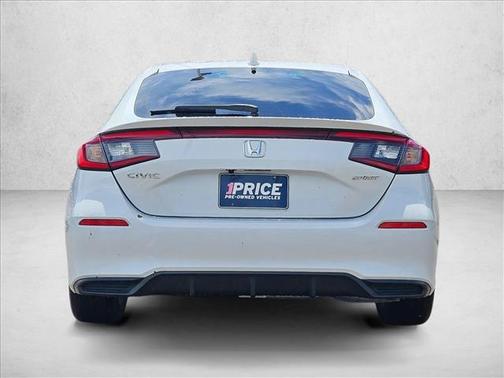 Platinum White Pearl 2025 Honda Civic Sport