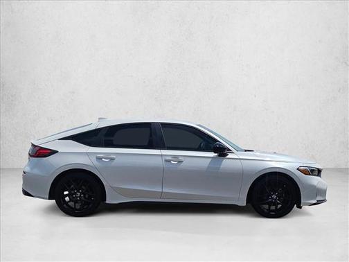 Platinum White Pearl 2025 Honda Civic Sport