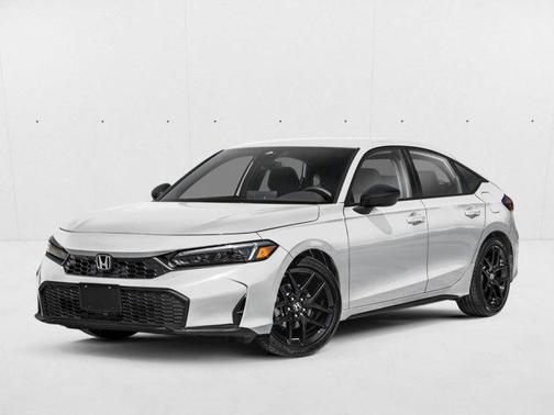 Platinum White Pearl 2026 Honda Civic Sport
