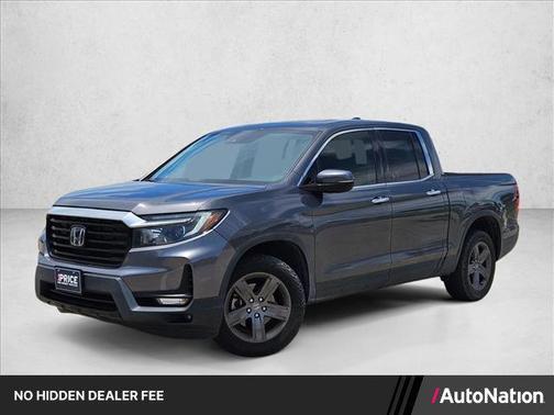 Modern Steel Metallic 2023 Honda Ridgeline RTL-E