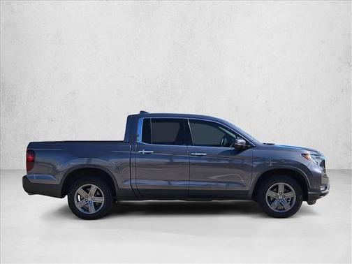Modern Steel Metallic 2023 Honda Ridgeline RTL-E