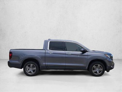 Modern Steel Metallic 2023 Honda Ridgeline RTL-E