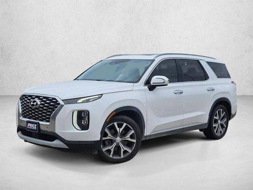 Hyper White 2020 Hyundai PALISADE SEL