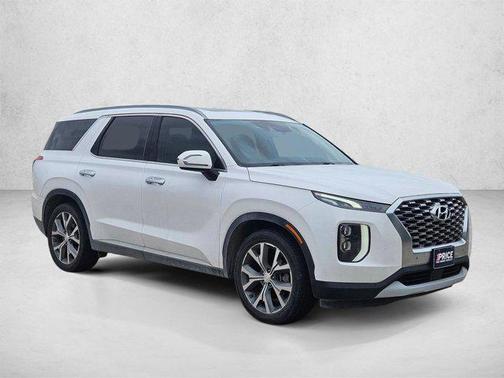 Hyper White 2020 Hyundai PALISADE SEL