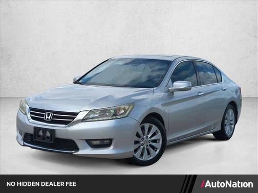 Alabaster Silver Metallic 2015 Honda Accord EX-L