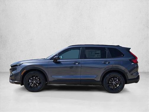 Meteorite Gray Metallic 2026 Honda CR-V Hybrid Sport-L FWD