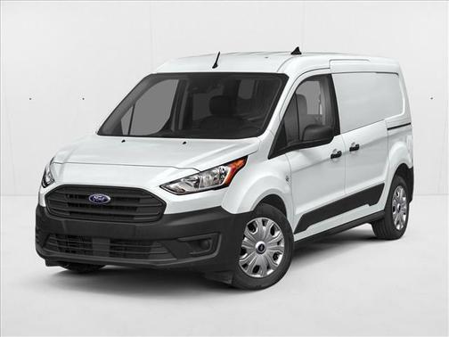 Frozen White 2023 Ford Transit Connect XL Cargo Van