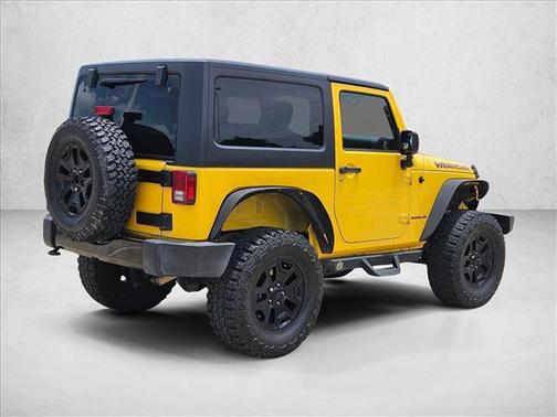 Baja Yellow Clearcoat 2015 Jeep Wrangler Willys Wheeler