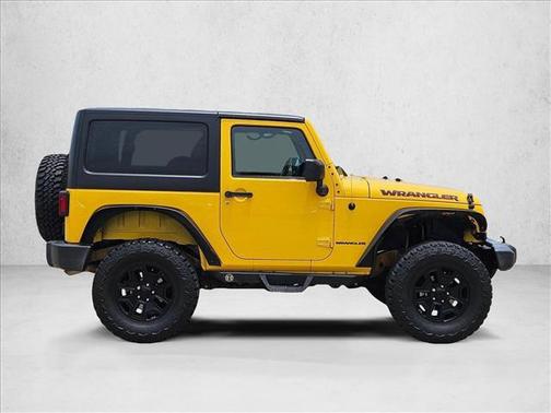 Baja Yellow Clearcoat 2015 Jeep Wrangler Willys Wheeler