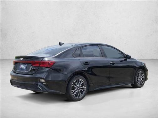 Aurora Black 2022 Kia Forte GT-Line