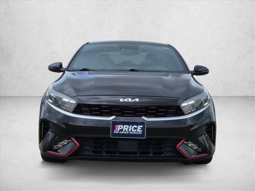 Aurora Black 2022 Kia Forte GT-Line