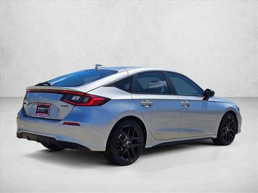 Solar Silver Metallic 2026 Honda Civic Sport