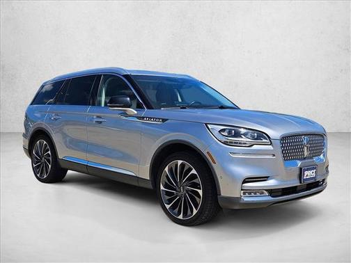 Silver Radiance Metallic 2020 Lincoln Aviator Reserve AWD