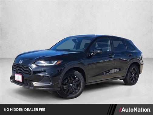 Crystal Black Pearl 2026 Honda HR-V 2WD Sport