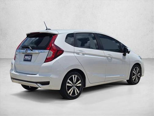 Platinum White Pearl 2020 Honda Fit EX
