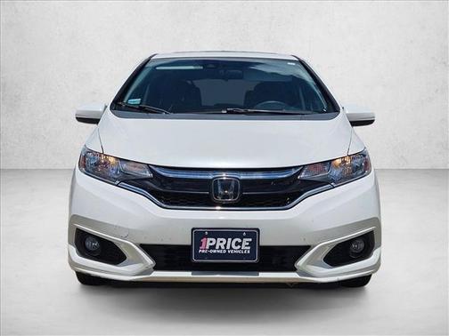 Platinum White Pearl 2020 Honda Fit EX