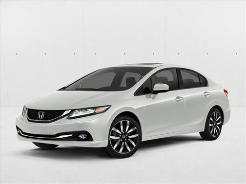 White Orchid Pearl 2014 Honda Civic EX-L